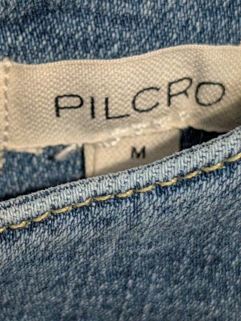 Pilcro Light Blue Denim Shift Dress, Gorgeous, Medium NWT,Sure Cute ! 148 Retail - Picture 3 of 7